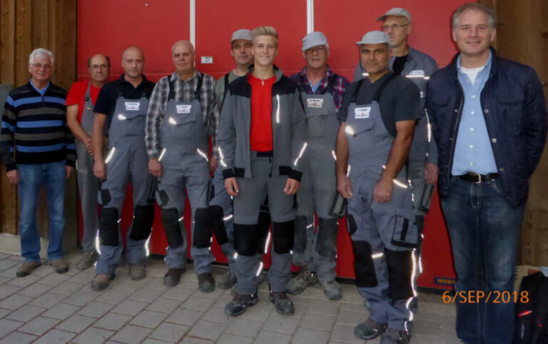 Mitarbeiter Bodebau